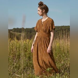 Madewell x No. 6 Silk Floral Kimono Dress, Size 00